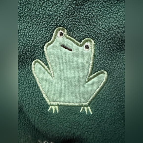 Hanna Andersson Baby Ponderosa Green Microfleece Hooded Jacket, MSRP $69, 2T - Picture 5 of 12